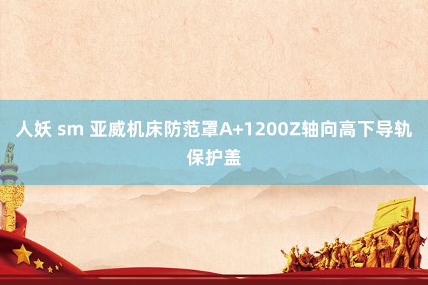 人妖 sm 亚威机床防范罩A+1200Z轴向高下导轨保护盖